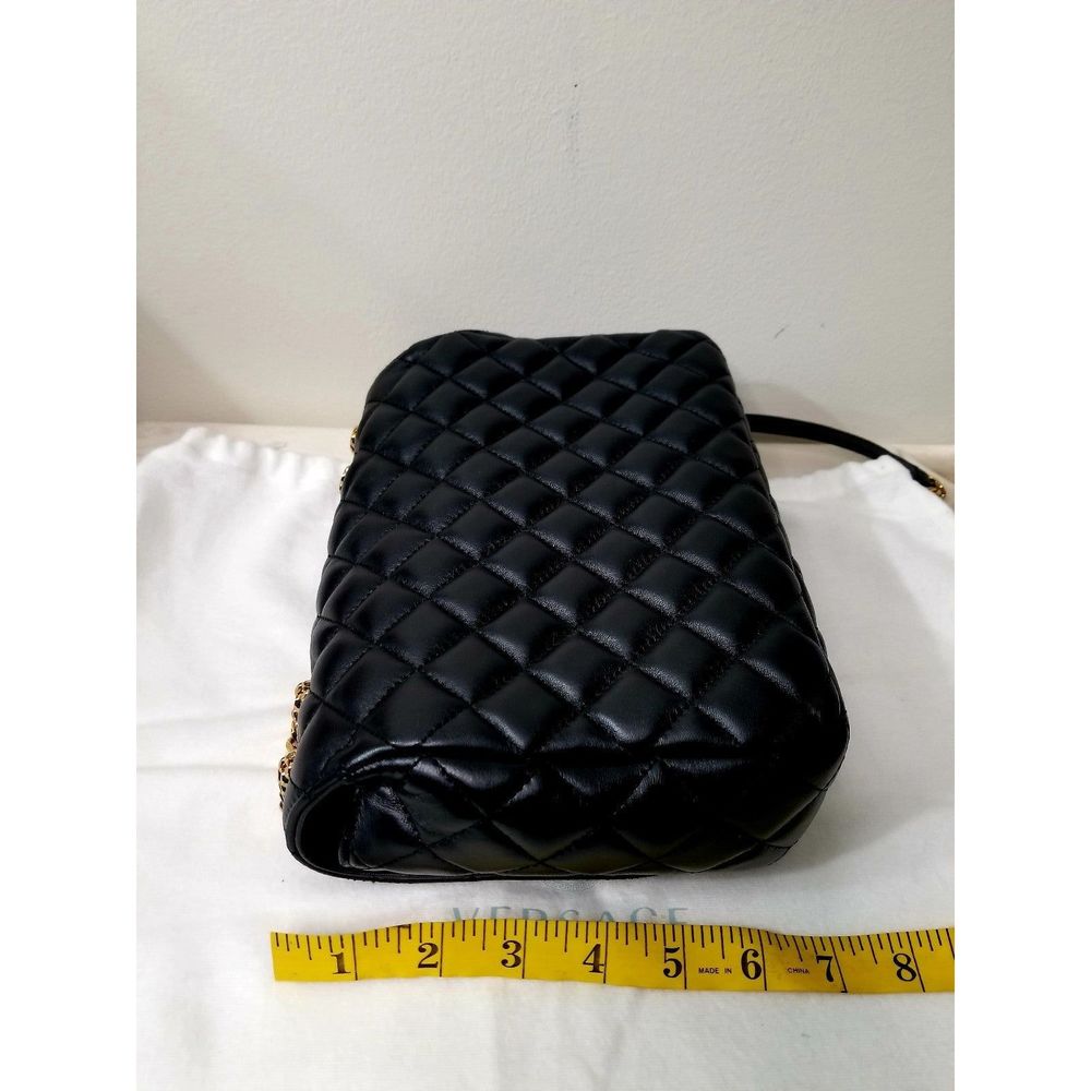 Authentic VERSACE quilted leather medusa head crossbody bag - Picture 7 of 12